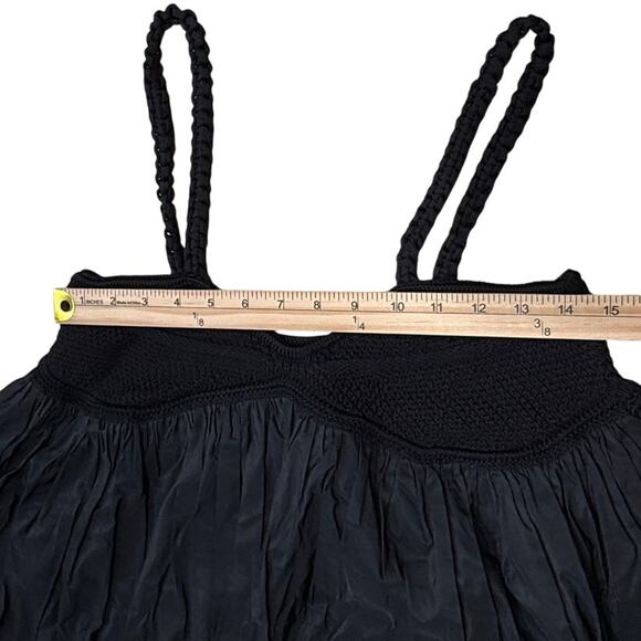 Anthropologie Knit Swing Tank Top Black - Picture 7 of 9